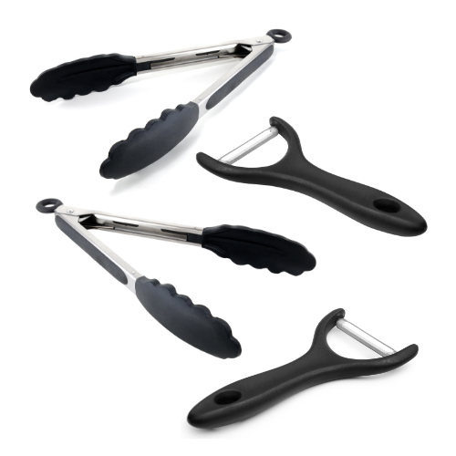 Tongs and peelers